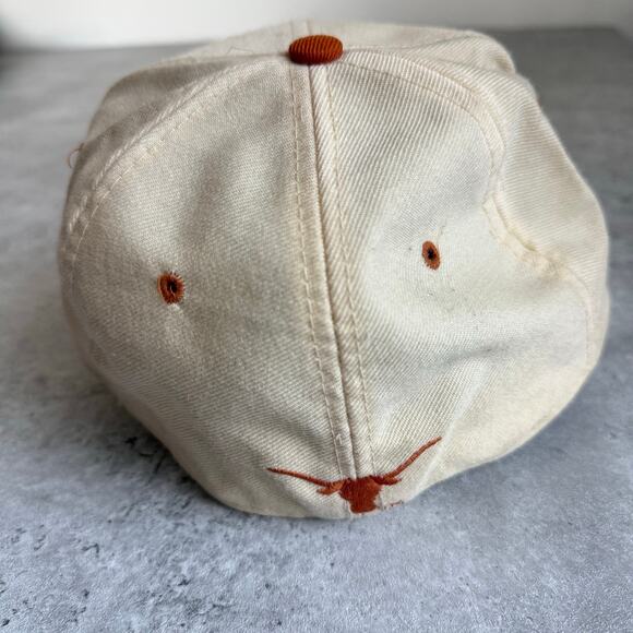 Vintage Texas Longhorns new era 5950 fitted wool hat size 6 3/4 - Picture 3 of 8
